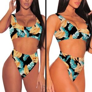Floral ๐2pc Cheeky Bikini NEW
